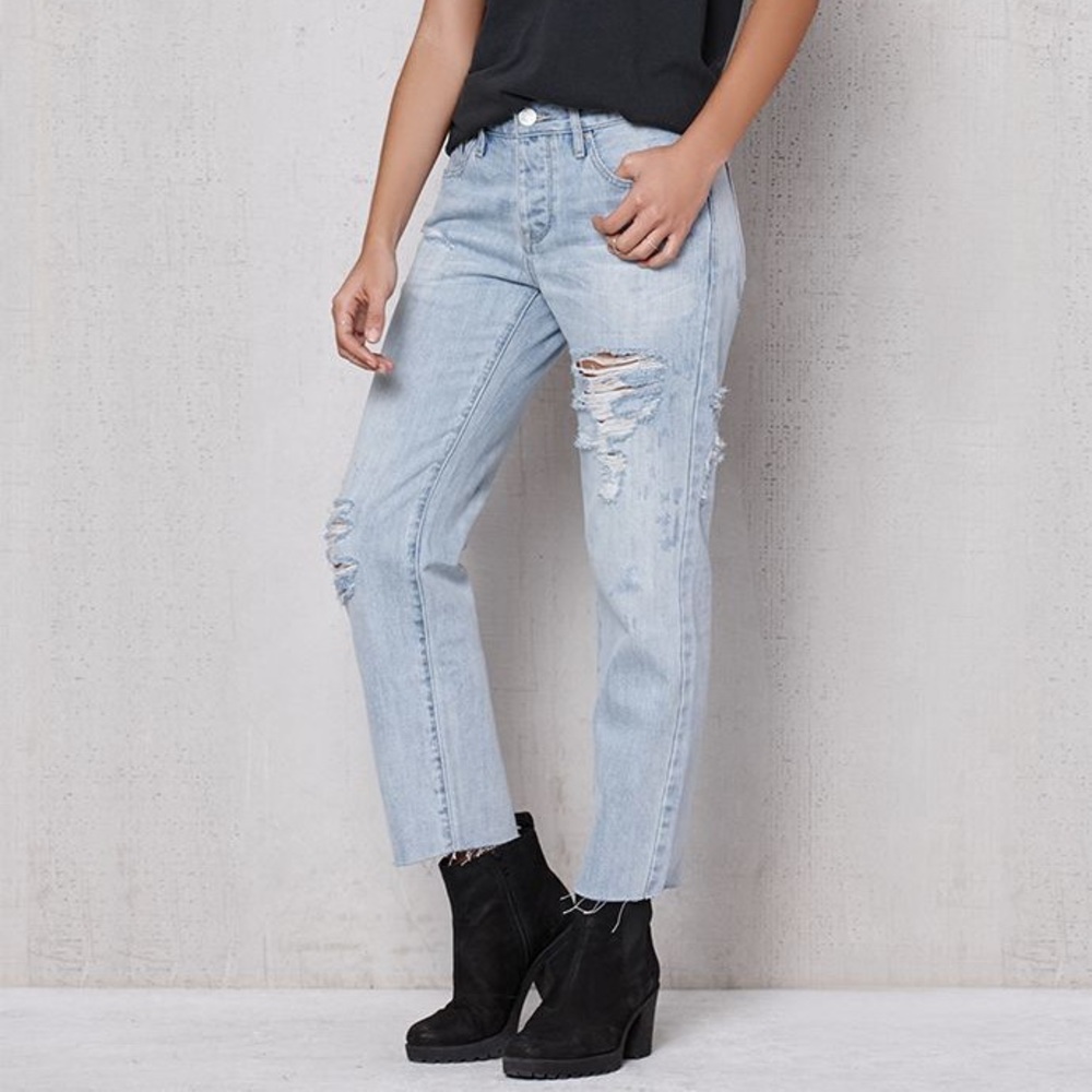 Pacsun boyfriend jeans Brittney wash - A